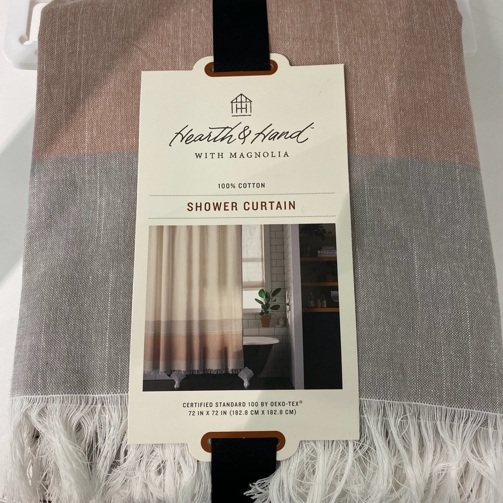 Hearth and Hand Shower Curtains